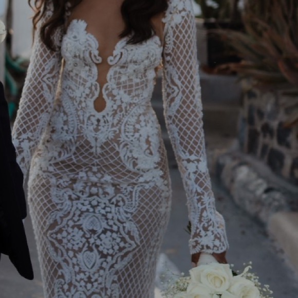 Berta Bridal wedding gown.
